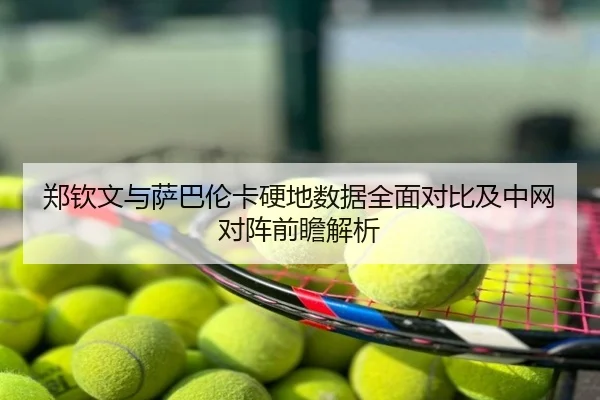 郑钦文与萨巴伦卡硬地数据全面对比及中网对阵前瞻解析